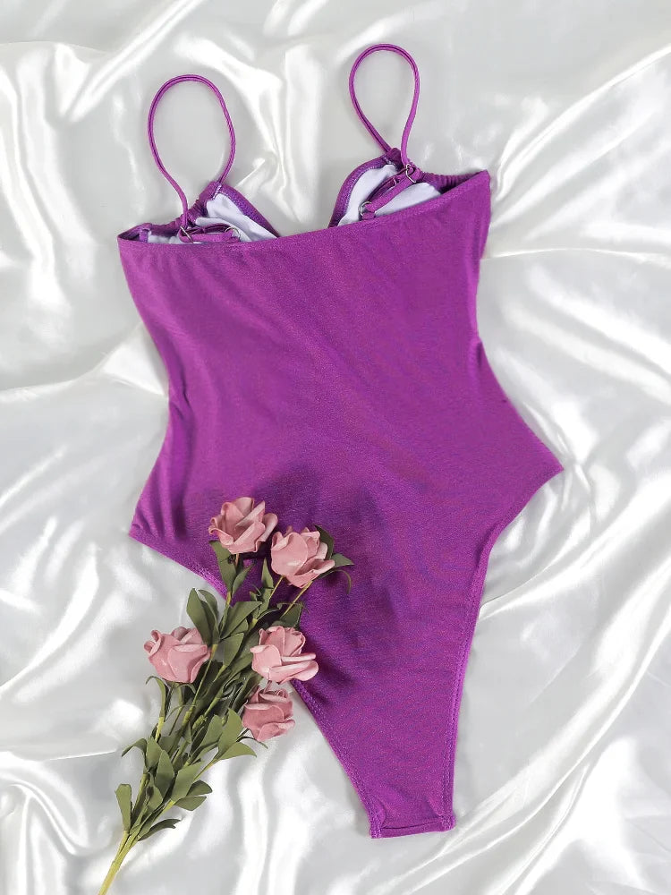 Peony one piece swimsuit